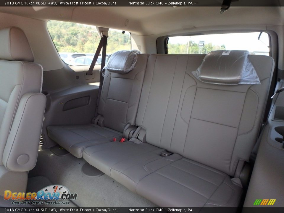 Rear Seat of 2018 GMC Yukon XL SLT 4WD Photo #12
