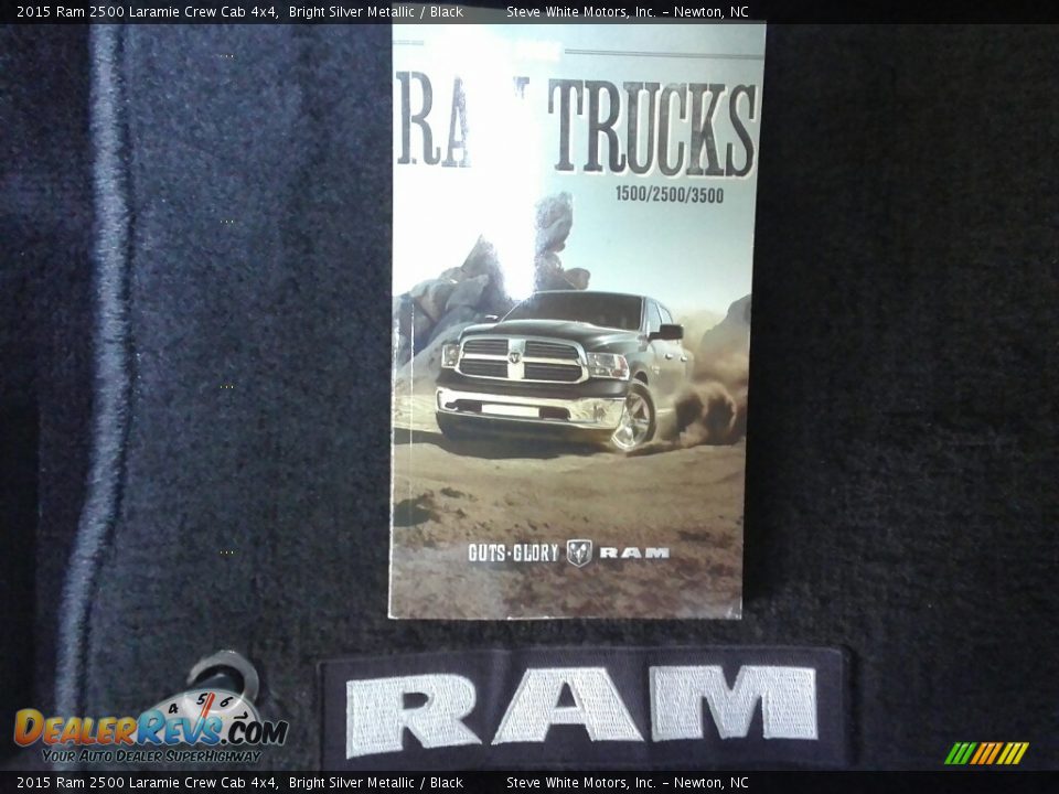2015 Ram 2500 Laramie Crew Cab 4x4 Bright Silver Metallic / Black Photo #34