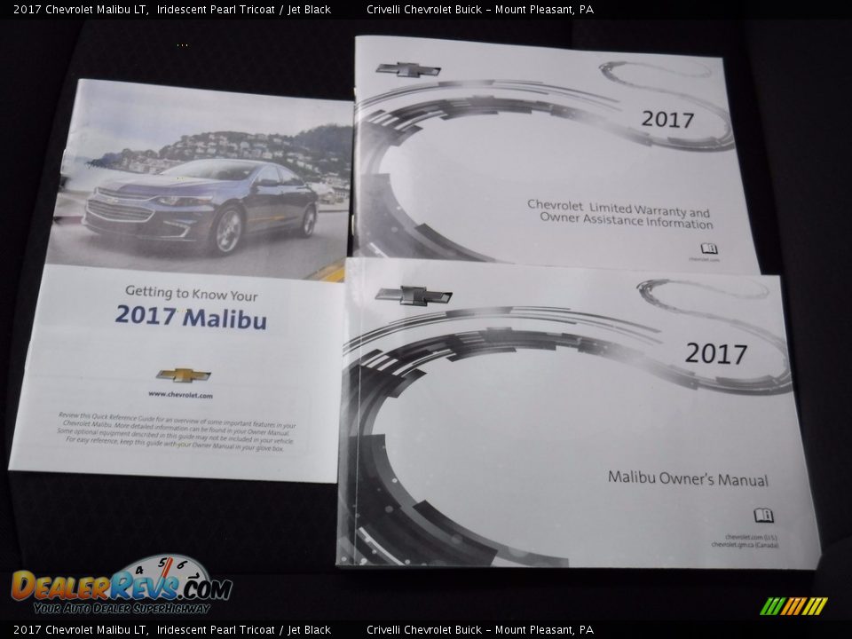 2017 Chevrolet Malibu LT Iridescent Pearl Tricoat / Jet Black Photo #27