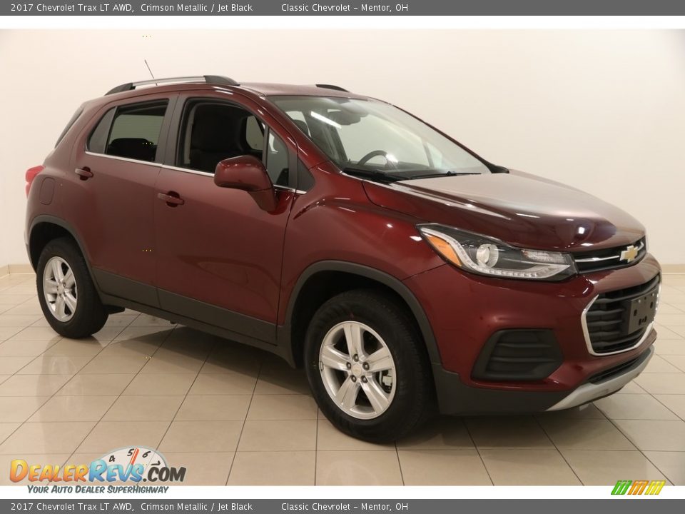 2017 Chevrolet Trax LT AWD Crimson Metallic / Jet Black Photo #1