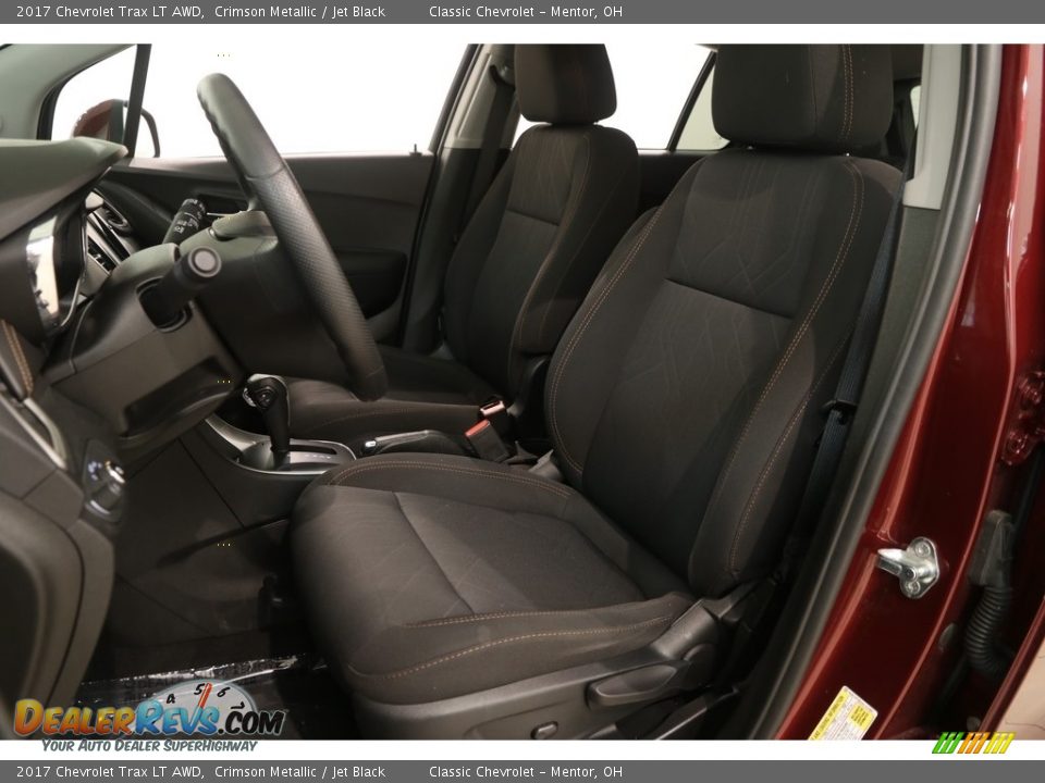 2017 Chevrolet Trax LT AWD Crimson Metallic / Jet Black Photo #5
