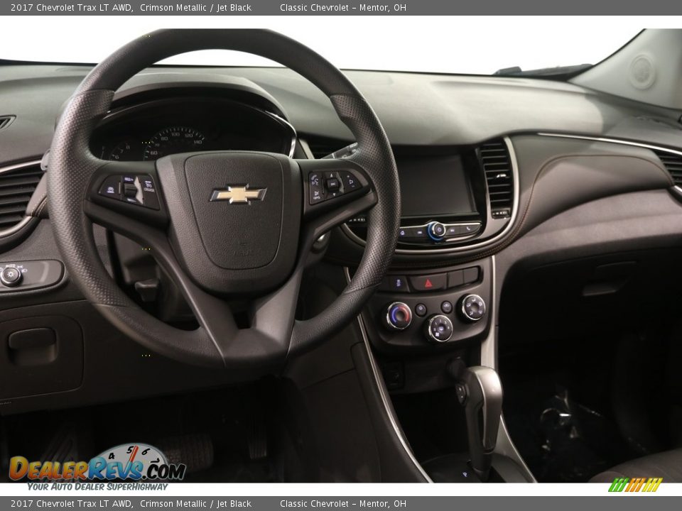 2017 Chevrolet Trax LT AWD Crimson Metallic / Jet Black Photo #6