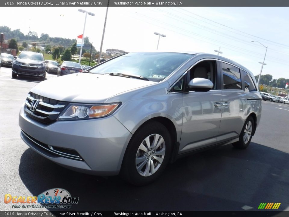 2016 Honda Odyssey EX-L Lunar Silver Metallic / Gray Photo #5