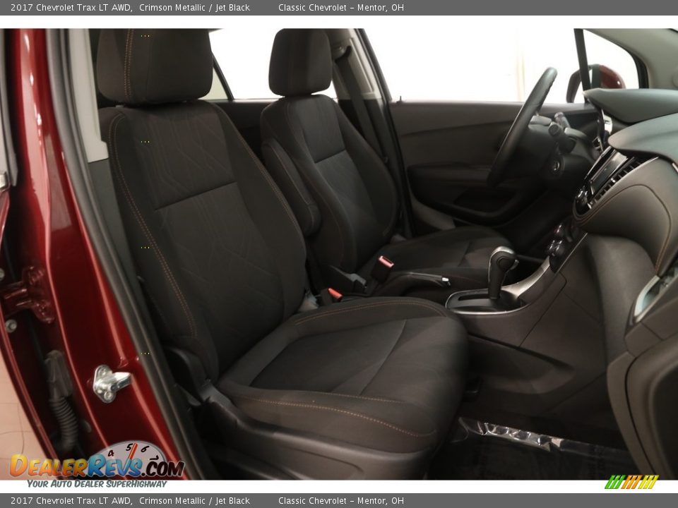 2017 Chevrolet Trax LT AWD Crimson Metallic / Jet Black Photo #13
