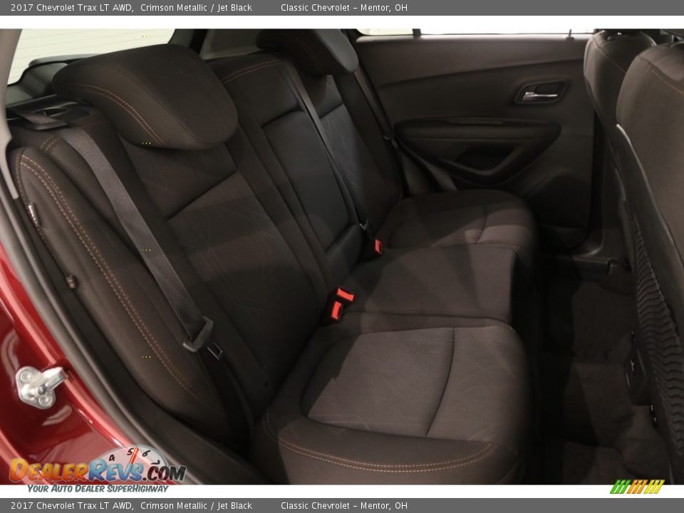 2017 Chevrolet Trax LT AWD Crimson Metallic / Jet Black Photo #14