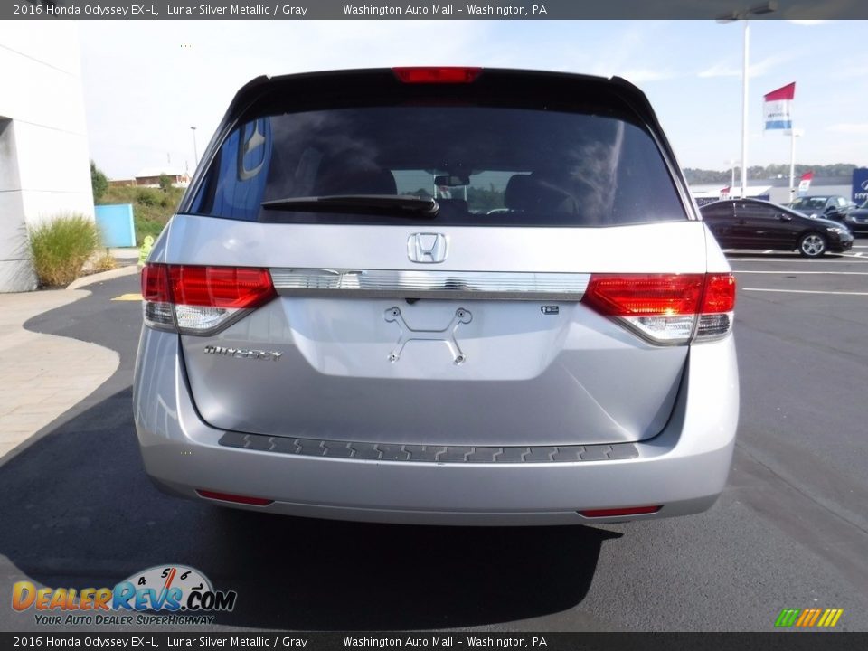 2016 Honda Odyssey EX-L Lunar Silver Metallic / Gray Photo #7