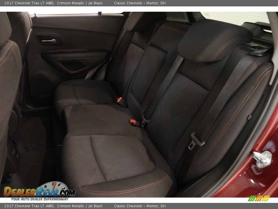 2017 Chevrolet Trax LT AWD Crimson Metallic / Jet Black Photo #15