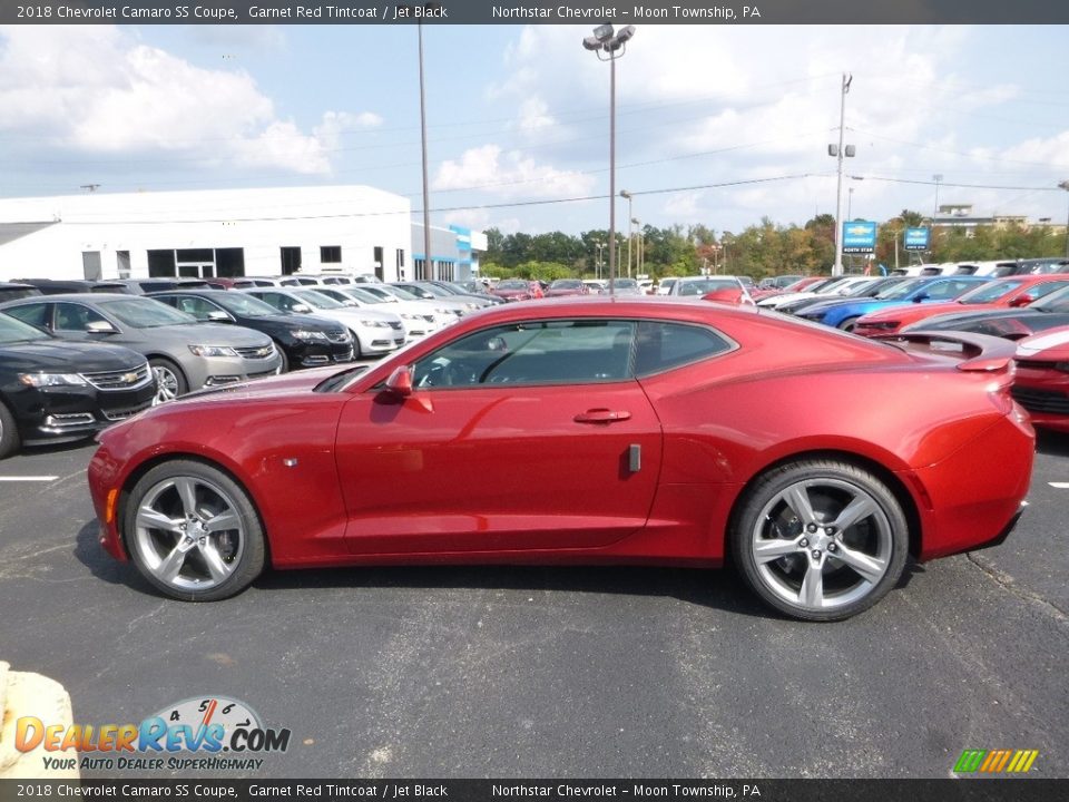 2018 Chevrolet Camaro SS Coupe Garnet Red Tintcoat / Jet Black Photo #2