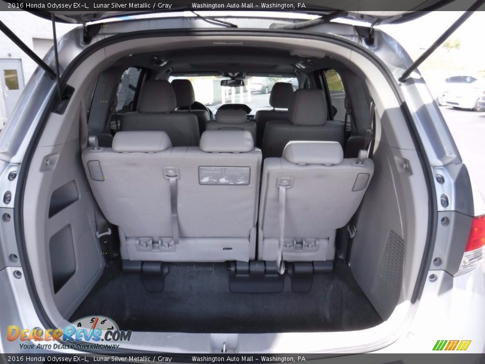 2016 Honda Odyssey EX-L Lunar Silver Metallic / Gray Photo #26