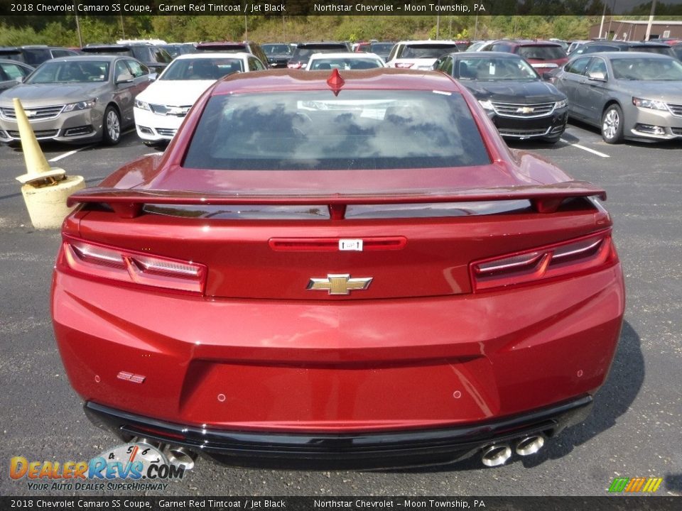 2018 Chevrolet Camaro SS Coupe Garnet Red Tintcoat / Jet Black Photo #4