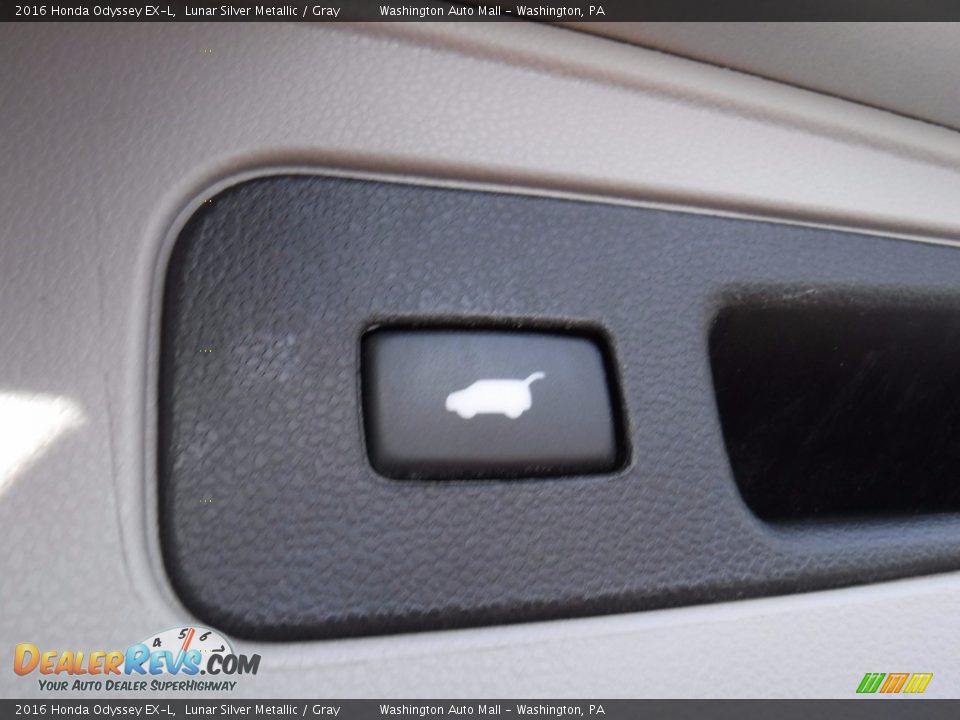 2016 Honda Odyssey EX-L Lunar Silver Metallic / Gray Photo #27