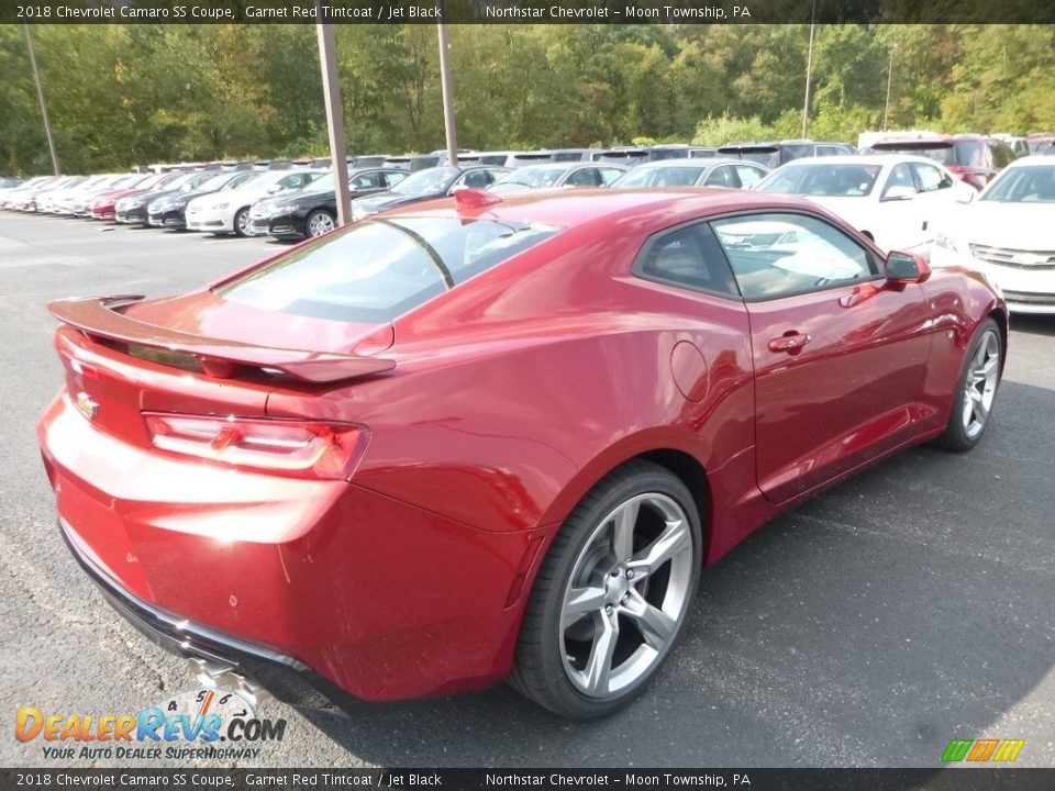 2018 Chevrolet Camaro SS Coupe Garnet Red Tintcoat / Jet Black Photo #5