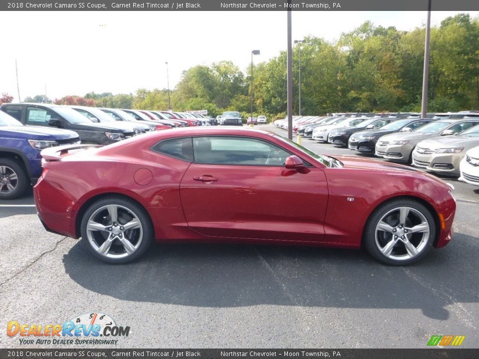 2018 Chevrolet Camaro SS Coupe Garnet Red Tintcoat / Jet Black Photo #6