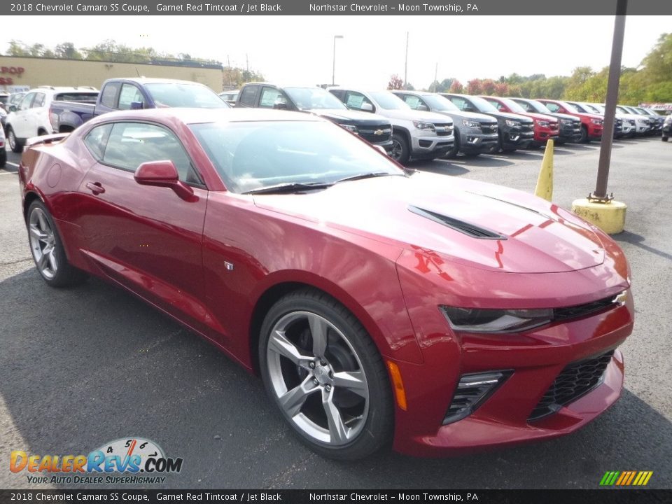 2018 Chevrolet Camaro SS Coupe Garnet Red Tintcoat / Jet Black Photo #7