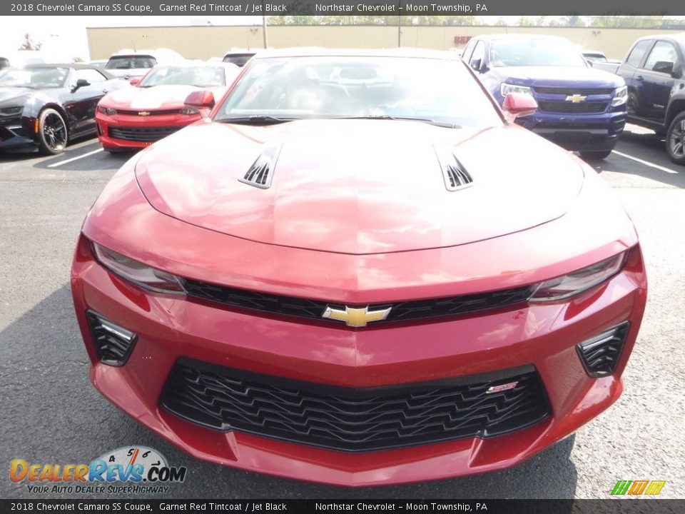 2018 Chevrolet Camaro SS Coupe Garnet Red Tintcoat / Jet Black Photo #8