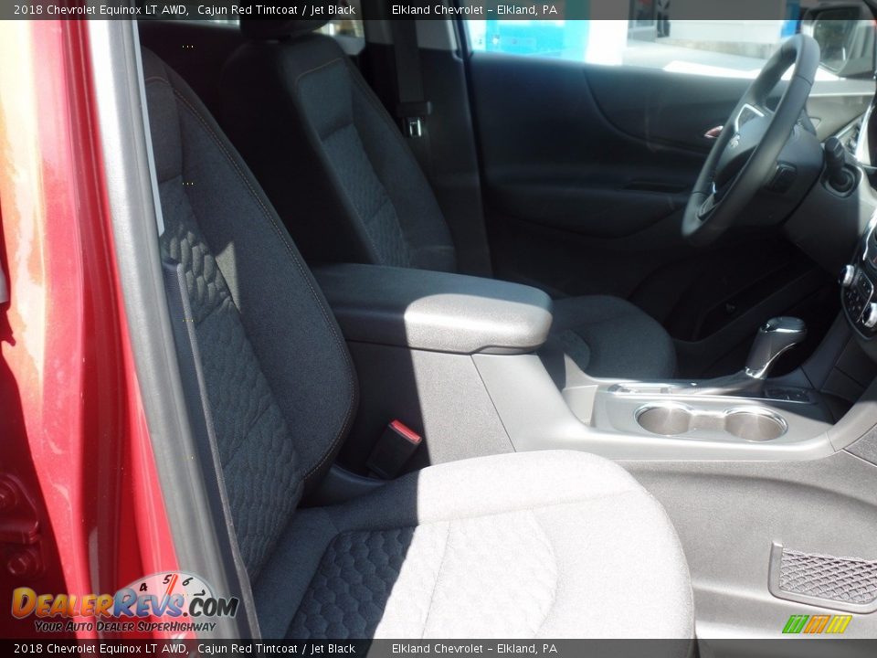 2018 Chevrolet Equinox LT AWD Cajun Red Tintcoat / Jet Black Photo #16