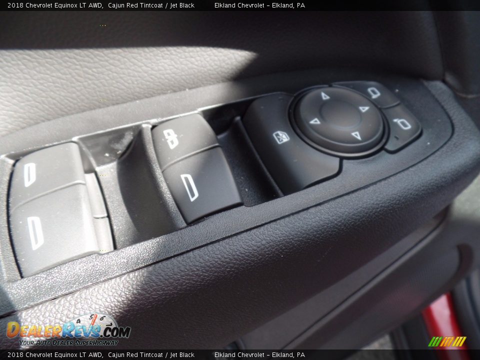 2018 Chevrolet Equinox LT AWD Cajun Red Tintcoat / Jet Black Photo #23