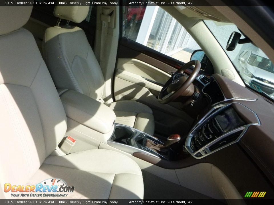 2015 Cadillac SRX Luxury AWD Black Raven / Light Titanium/Ebony Photo #3