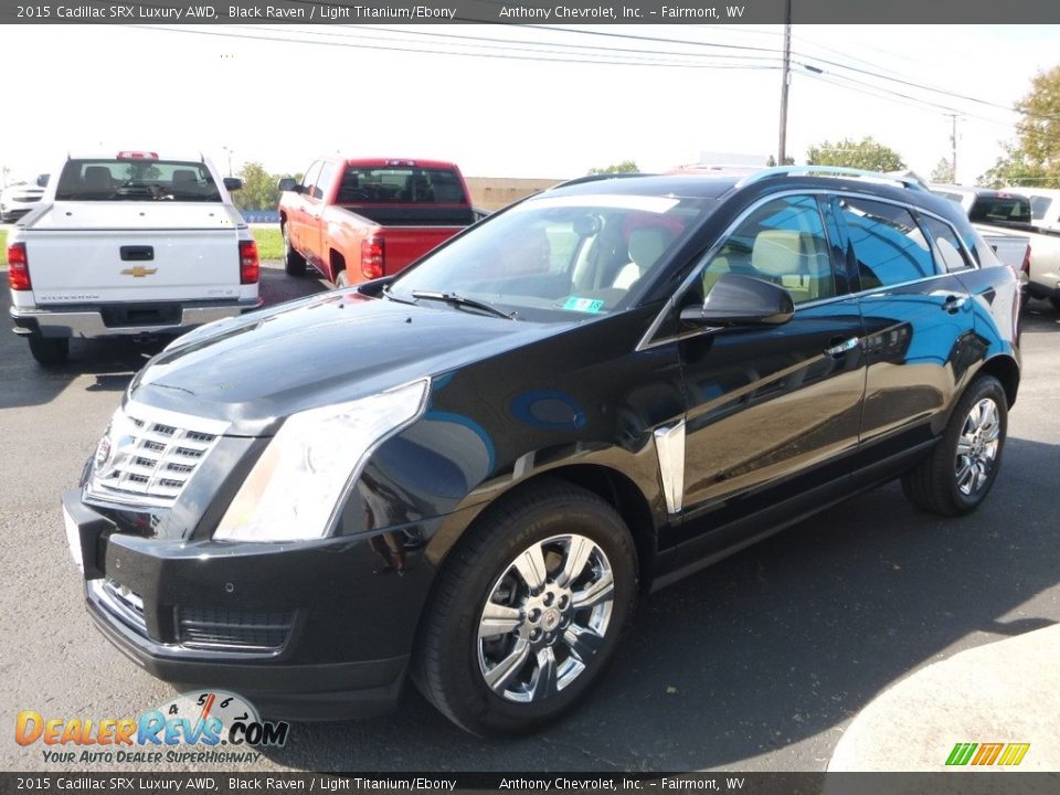 2015 Cadillac SRX Luxury AWD Black Raven / Light Titanium/Ebony Photo #10