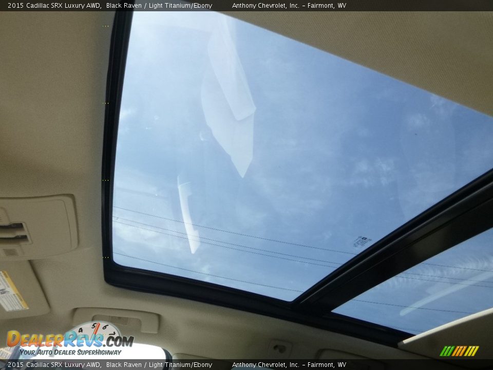 2015 Cadillac SRX Luxury AWD Black Raven / Light Titanium/Ebony Photo #15