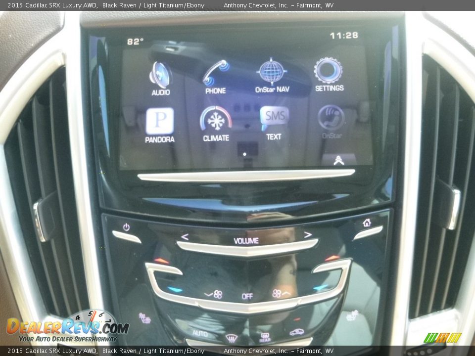 2015 Cadillac SRX Luxury AWD Black Raven / Light Titanium/Ebony Photo #16