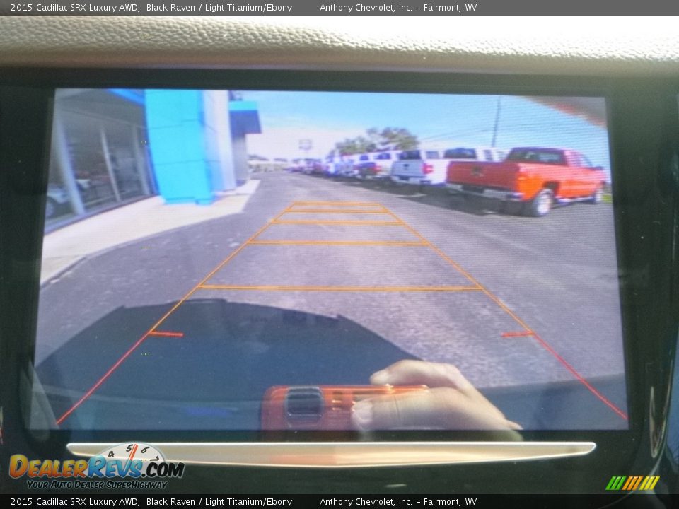 2015 Cadillac SRX Luxury AWD Black Raven / Light Titanium/Ebony Photo #17
