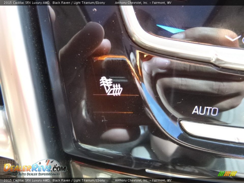 2015 Cadillac SRX Luxury AWD Black Raven / Light Titanium/Ebony Photo #20