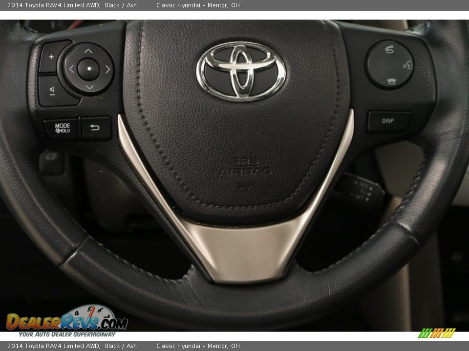2014 Toyota RAV4 Limited AWD Black / Ash Photo #6