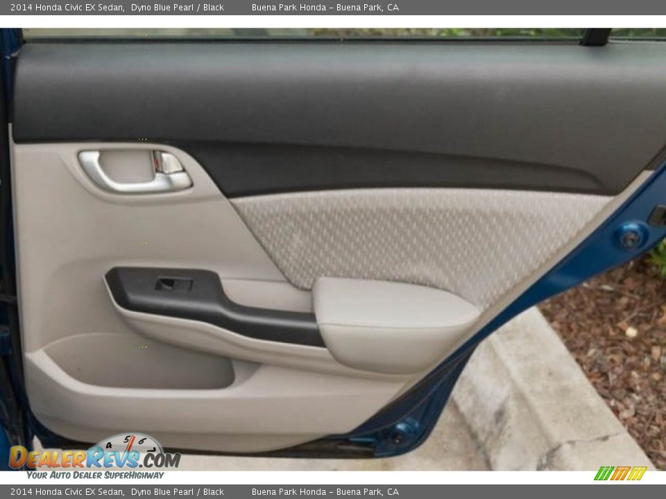 2014 Honda Civic EX Sedan Dyno Blue Pearl / Black Photo #25