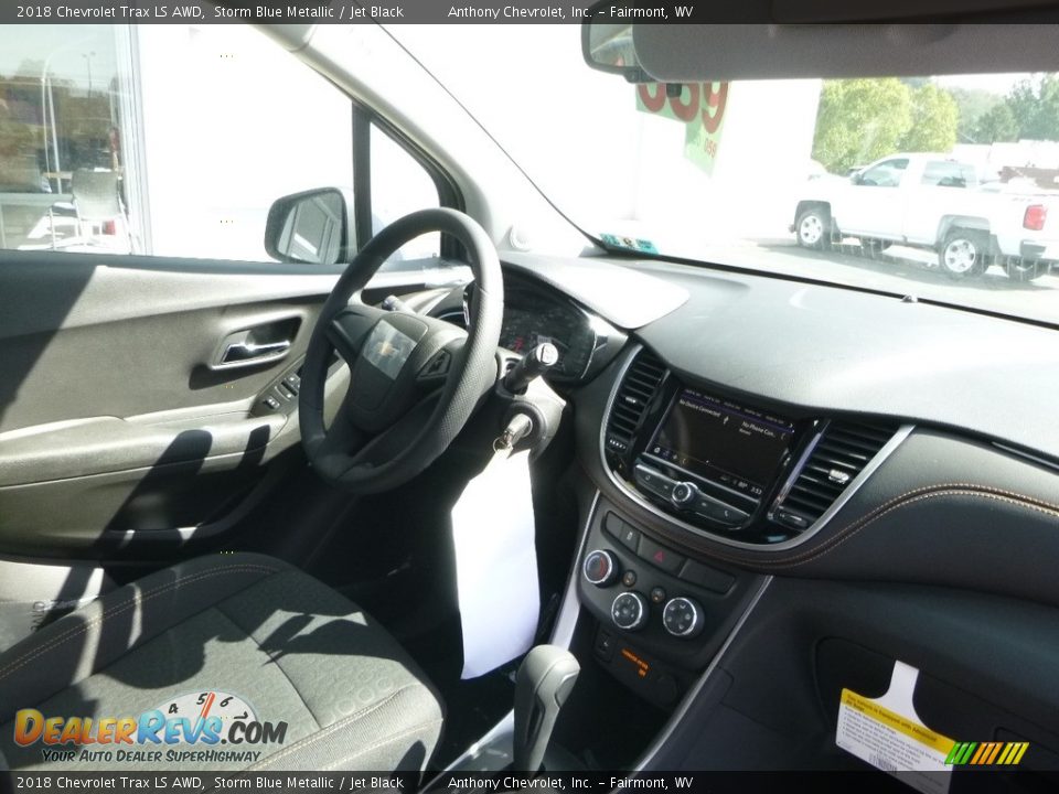 2018 Chevrolet Trax LS AWD Storm Blue Metallic / Jet Black Photo #5