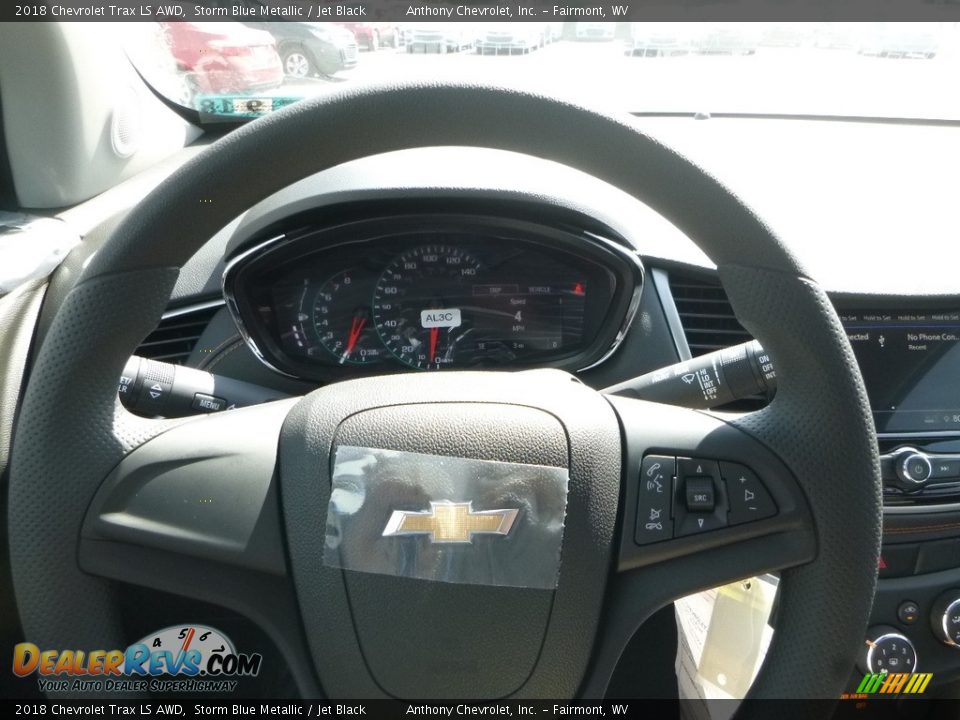 2018 Chevrolet Trax LS AWD Storm Blue Metallic / Jet Black Photo #20