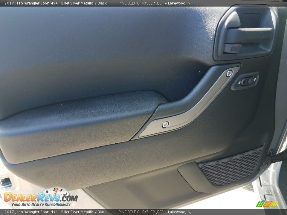 2017 Jeep Wrangler Sport 4x4 Billet Silver Metallic / Black Photo #7