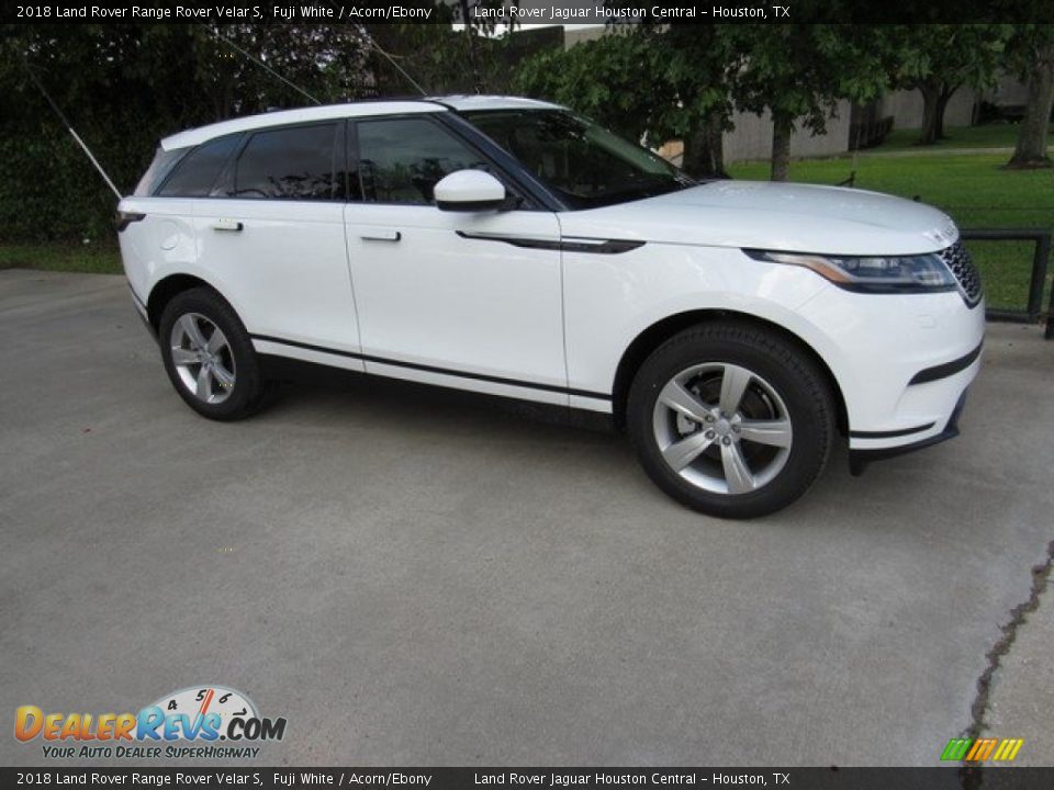 2018 Land Rover Range Rover Velar S Fuji White / Acorn/Ebony Photo #1