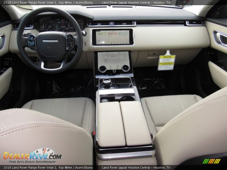 2018 Land Rover Range Rover Velar S Fuji White / Acorn/Ebony Photo #3