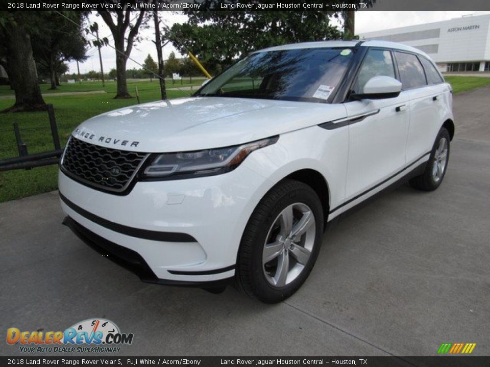 2018 Land Rover Range Rover Velar S Fuji White / Acorn/Ebony Photo #10