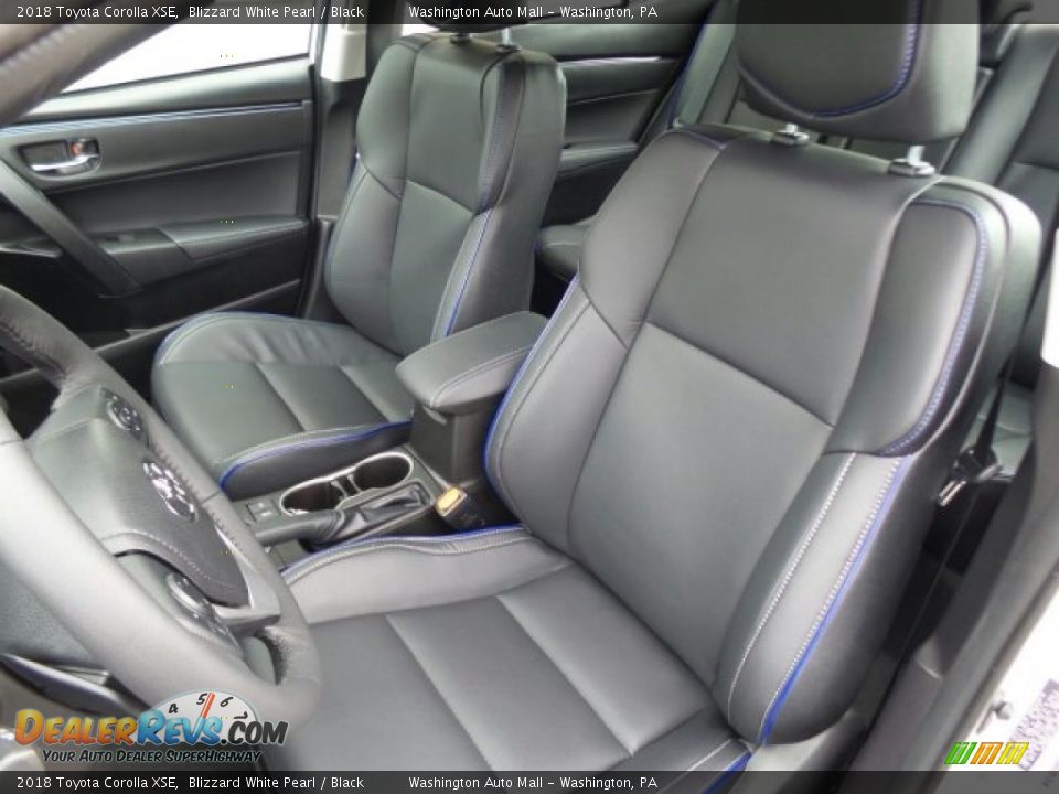 Front Seat of 2018 Toyota Corolla XSE Photo #9