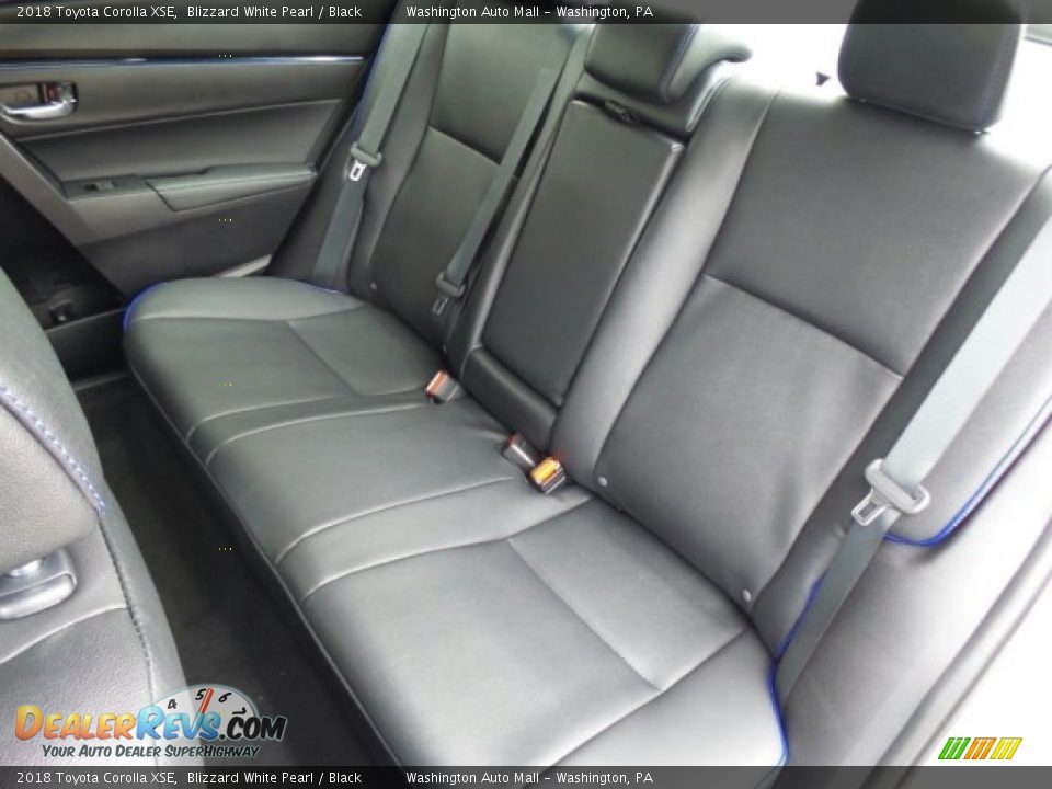 Rear Seat of 2018 Toyota Corolla XSE Photo #10
