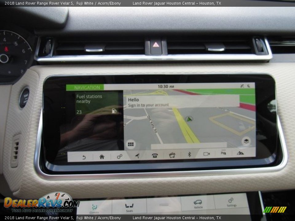2018 Land Rover Range Rover Velar S Fuji White / Acorn/Ebony Photo #20