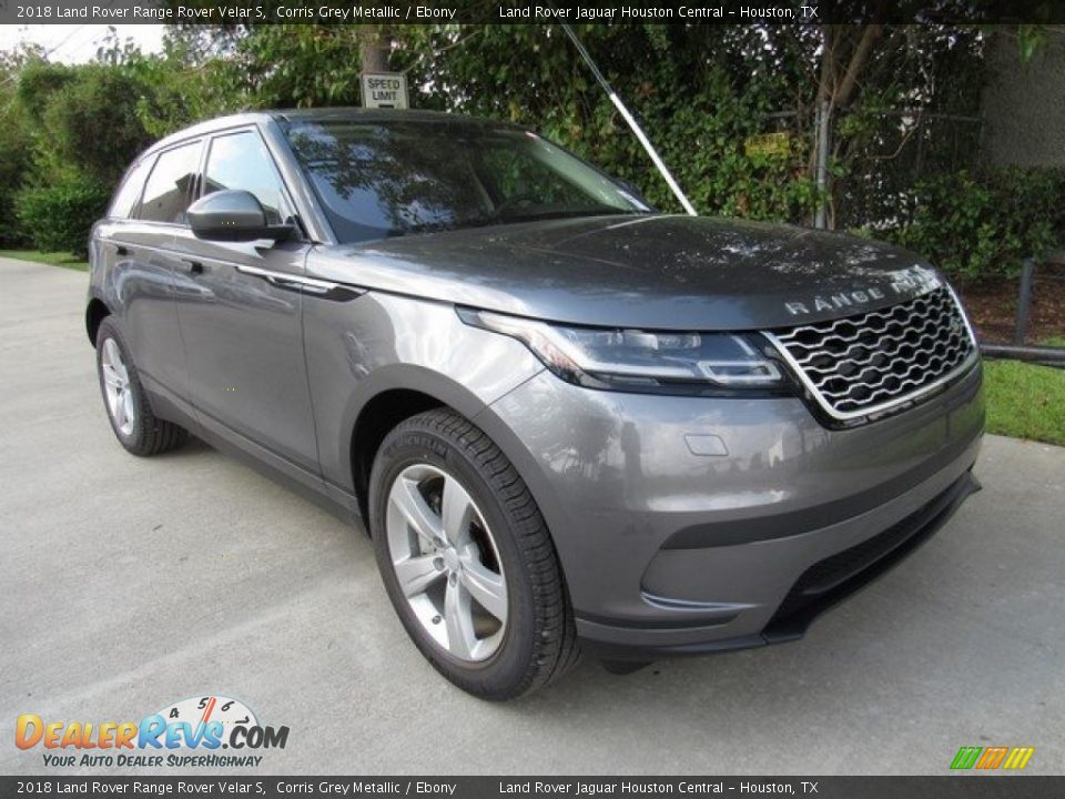 2018 Land Rover Range Rover Velar S Corris Grey Metallic / Ebony Photo #2