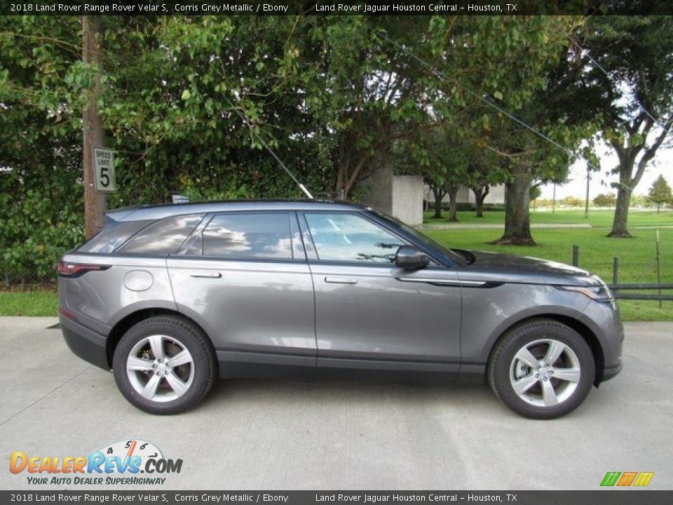 2018 Land Rover Range Rover Velar S Corris Grey Metallic / Ebony Photo #6