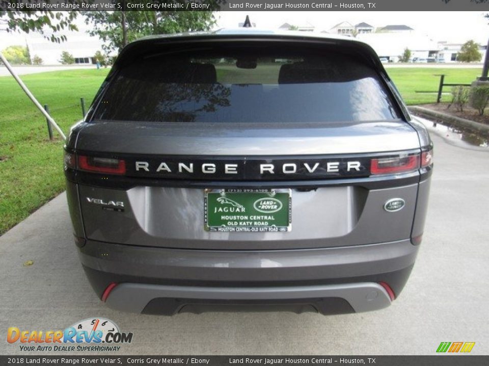 2018 Land Rover Range Rover Velar S Corris Grey Metallic / Ebony Photo #8
