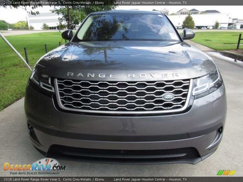 2018 Land Rover Range Rover Velar S Corris Grey Metallic / Ebony Photo #9