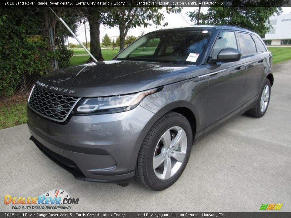 2018 Land Rover Range Rover Velar S Corris Grey Metallic / Ebony Photo #10