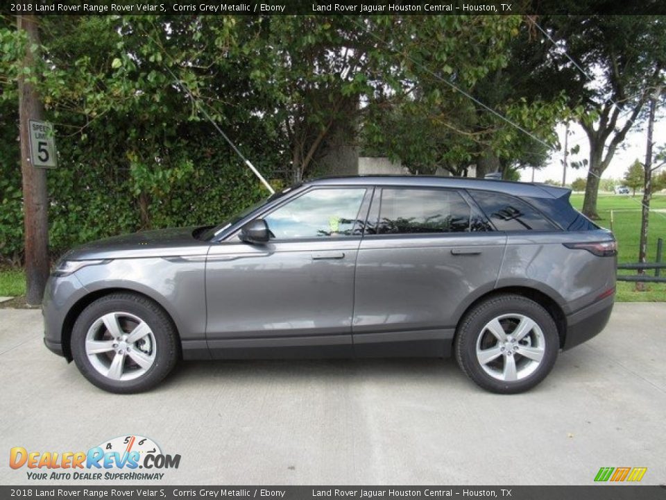 2018 Land Rover Range Rover Velar S Corris Grey Metallic / Ebony Photo #11