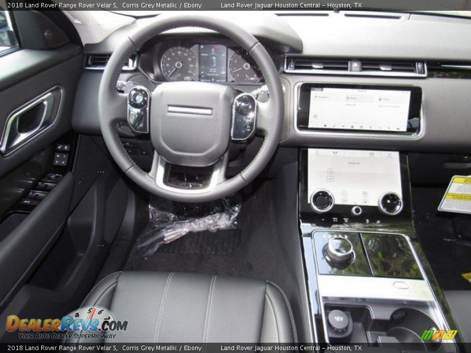 2018 Land Rover Range Rover Velar S Corris Grey Metallic / Ebony Photo #13