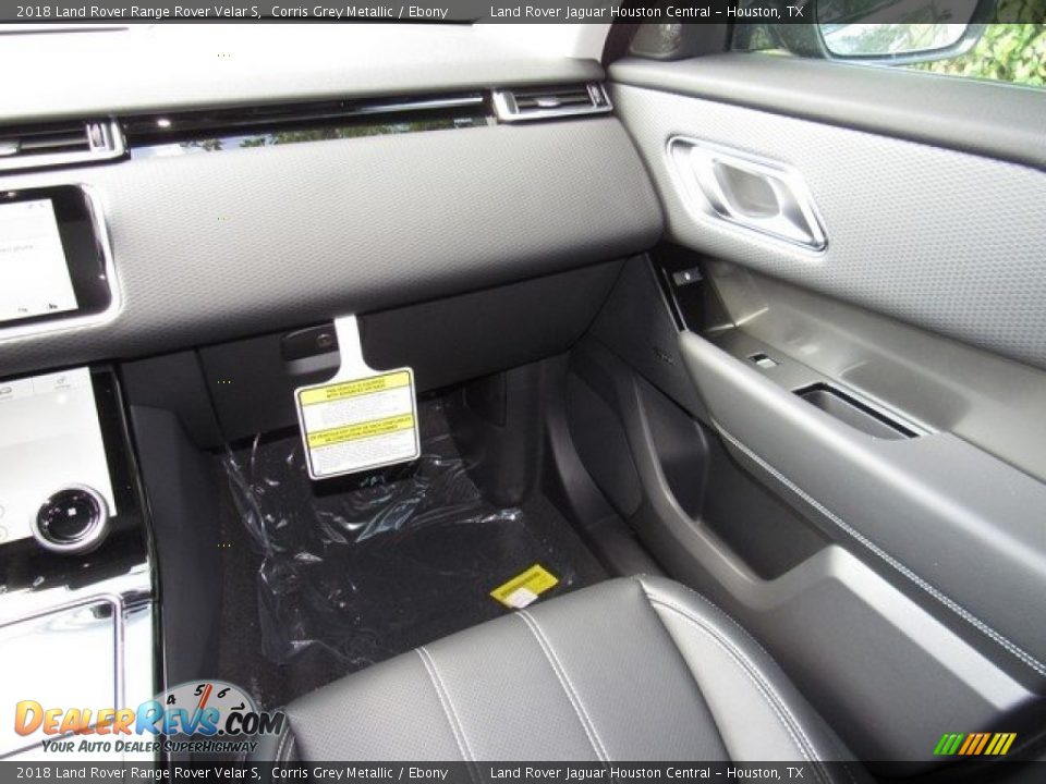 2018 Land Rover Range Rover Velar S Corris Grey Metallic / Ebony Photo #14