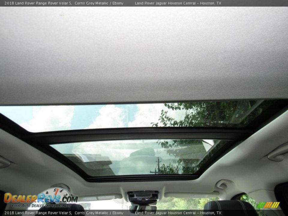 2018 Land Rover Range Rover Velar S Corris Grey Metallic / Ebony Photo #17