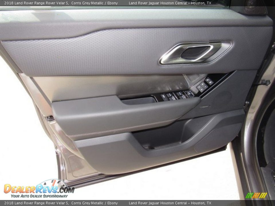 2018 Land Rover Range Rover Velar S Corris Grey Metallic / Ebony Photo #18