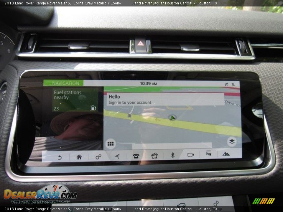 2018 Land Rover Range Rover Velar S Corris Grey Metallic / Ebony Photo #20