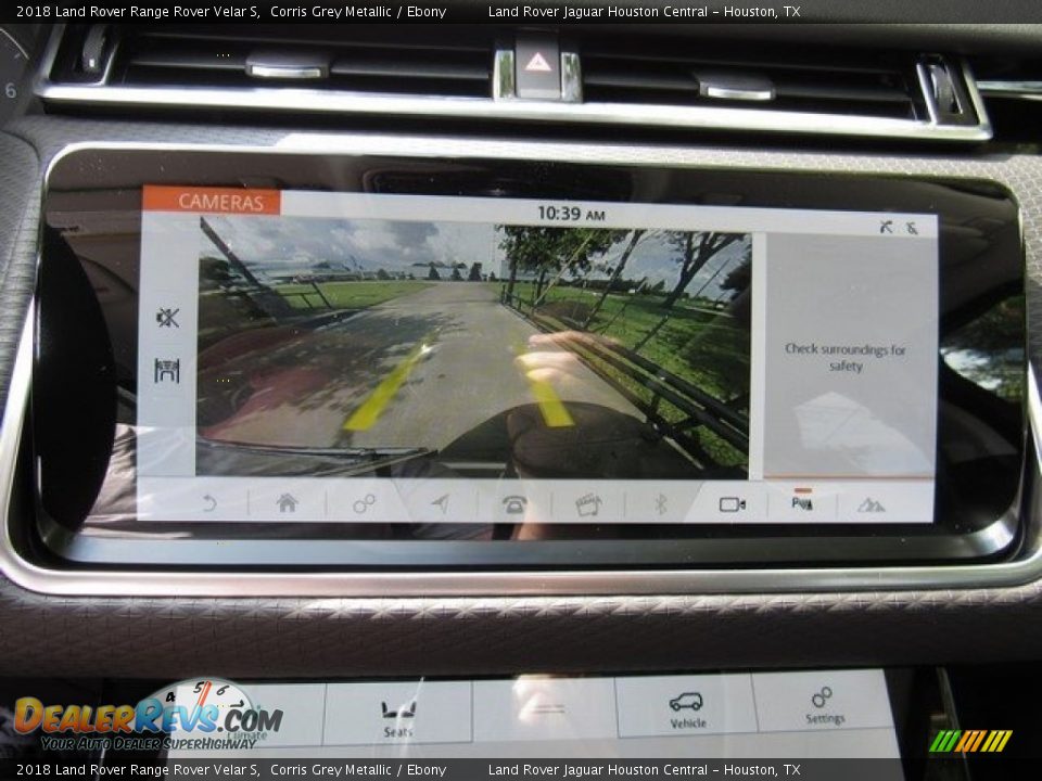 2018 Land Rover Range Rover Velar S Corris Grey Metallic / Ebony Photo #21